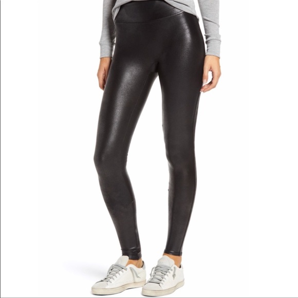 Spanx Faux Leather Leggings 